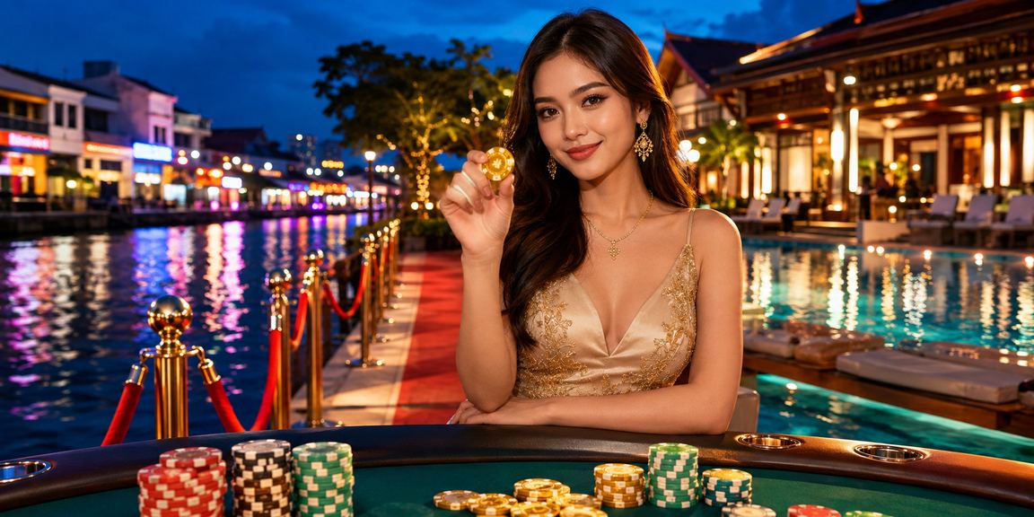 Meja Baccarat dalam kasino dalam talian 1185 Macau